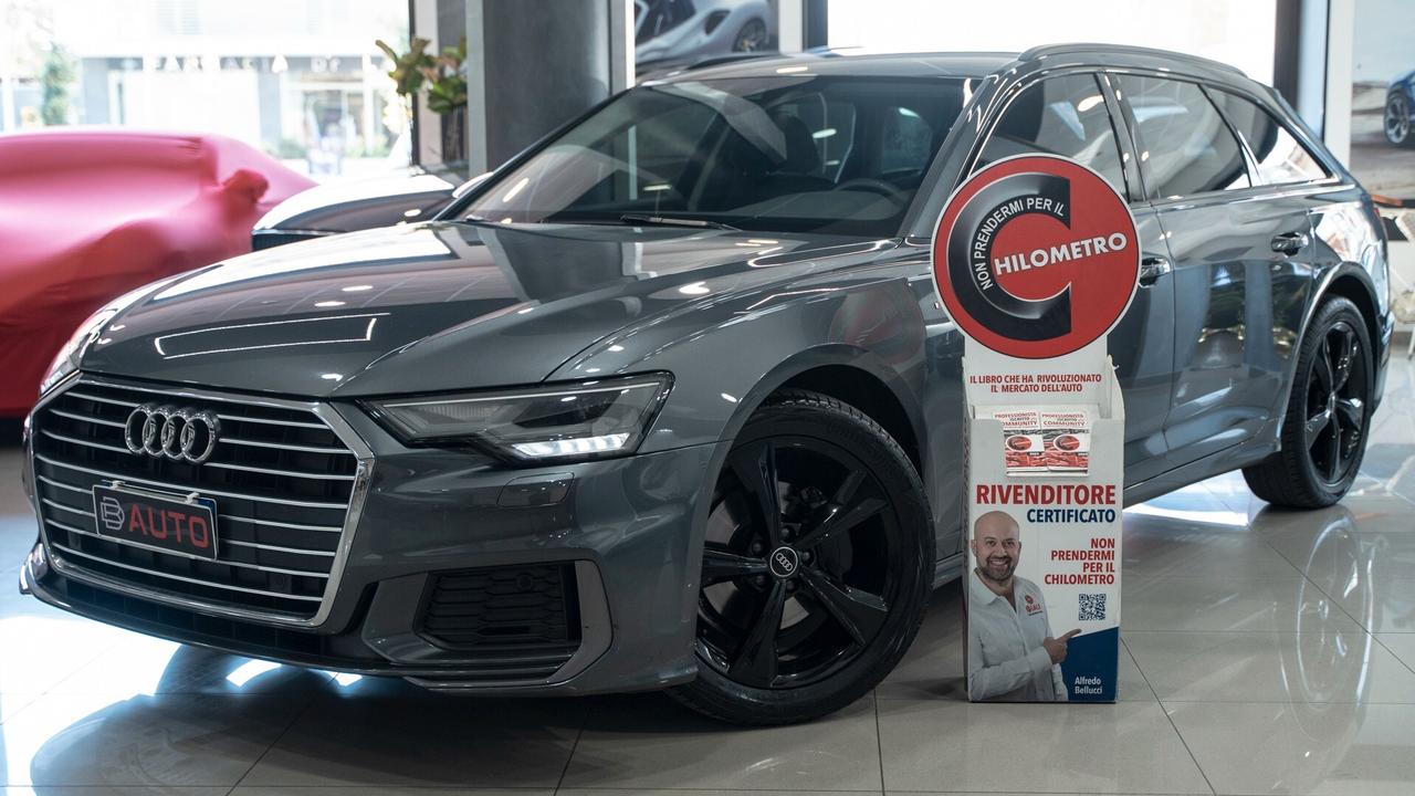 Audi A6 AVANT 40 2.0 TDI S LINE TRONIC M-HEV PELLE XENO NAVI FULL OPTIONAL