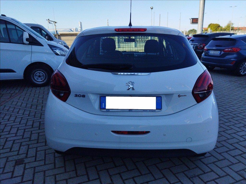 PEUGEOT 208 1.5 bluehdi 100cv van Active m6 E6.2 del 2018