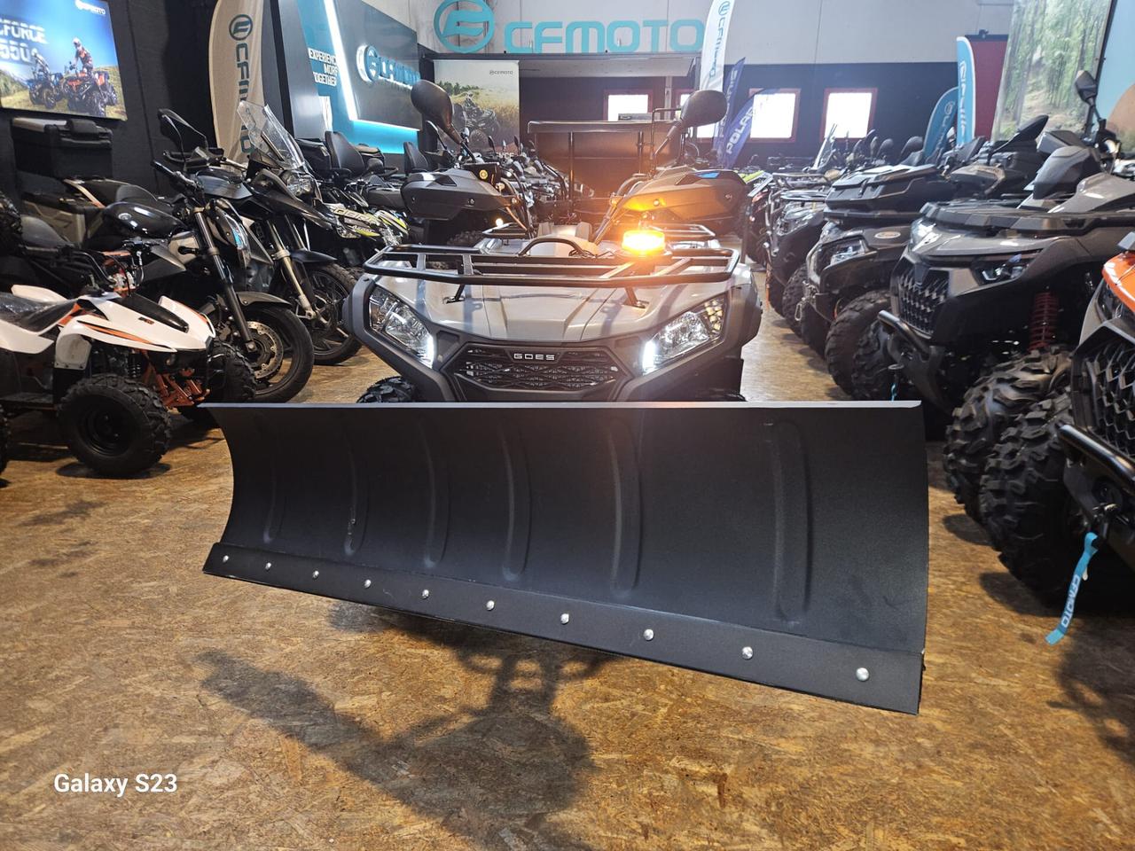 QUAD GOES - 4X4 - ALLESTITO NEVE - AGRICOLO - TARGA GIALLA - PATENTE B