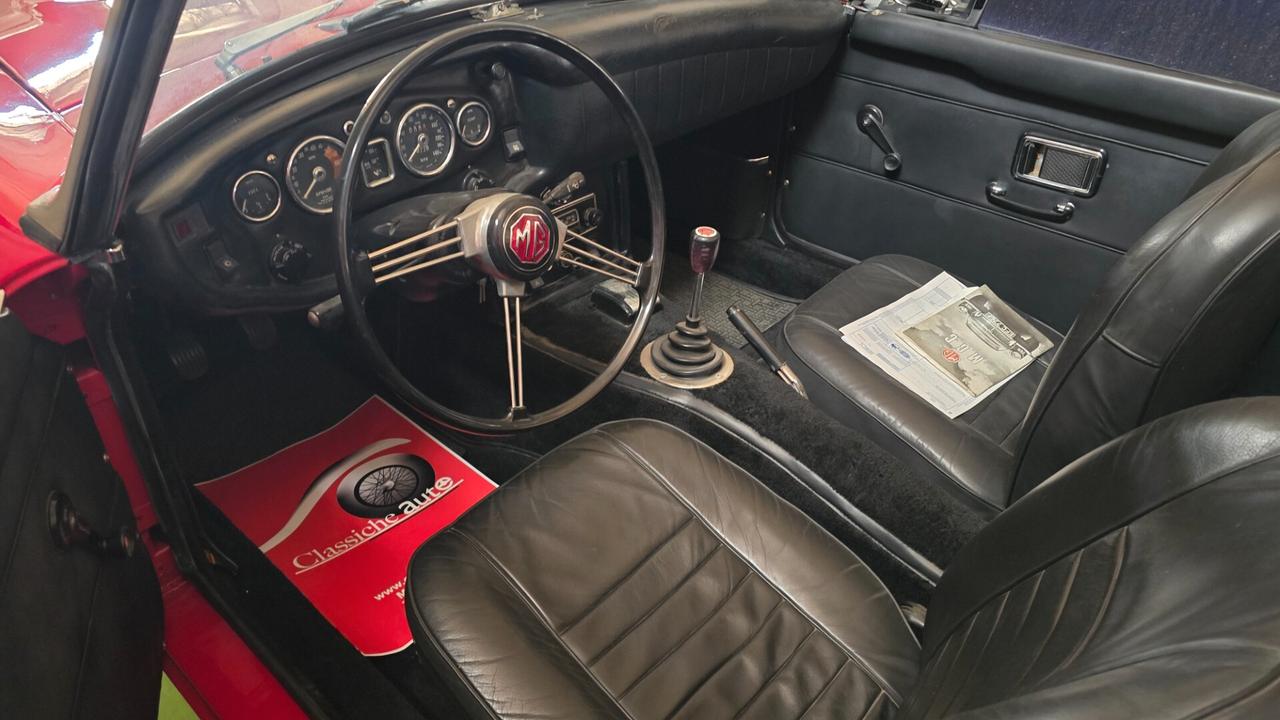 Mg MGC Roadster 3.0cc certificata ASI CON CRS