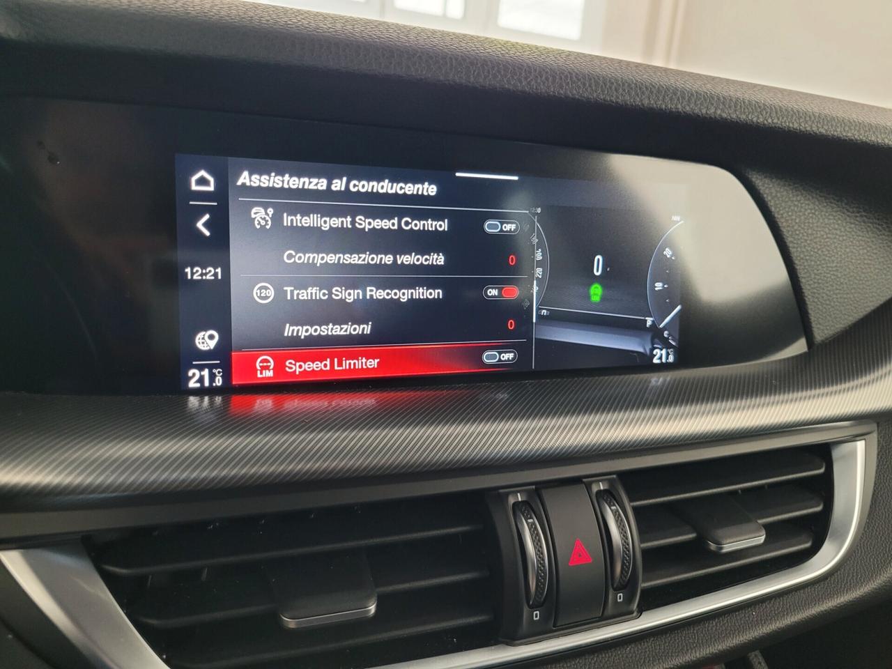 ALFA ROMEO STELVIO TURBO VELOCE Q4 AT8 2.2 MTJ 210CV TOTAL BLACK C20"