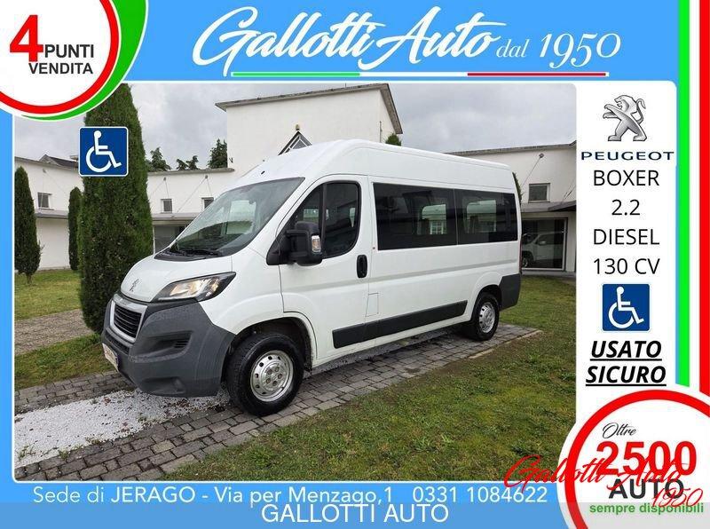 Peugeot Boxer 330 2.2 HDi/130CV FAP PM-TM Combi+IVA-DISABILI