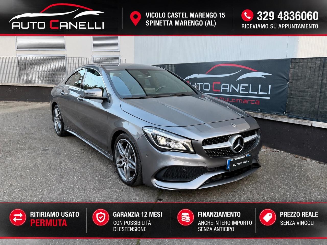 Mercedes-benz CLA 180 180d PREMIUM PACK RETROCAMERA SENSORI PELLE