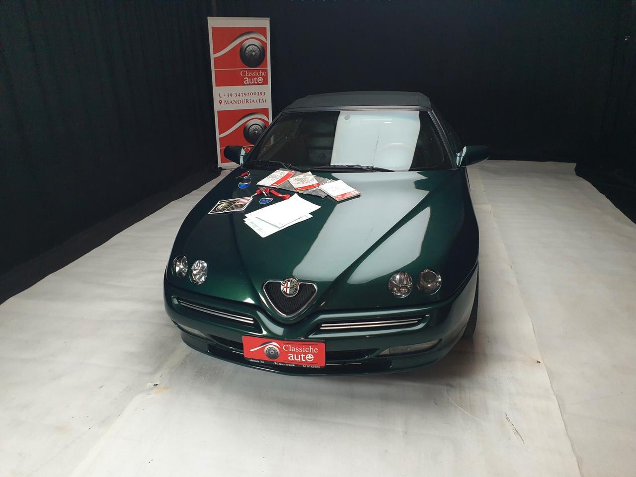 Alfa Romeo Spider 3.0i V6 L certif. ASI con C.R.S