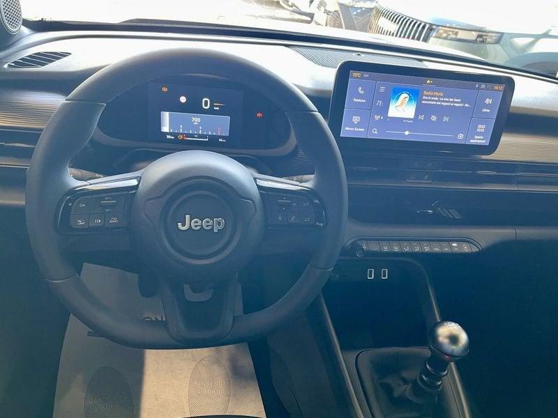 Jeep Avenger 1.2 turbo Longitude fwd 100cv - KM0