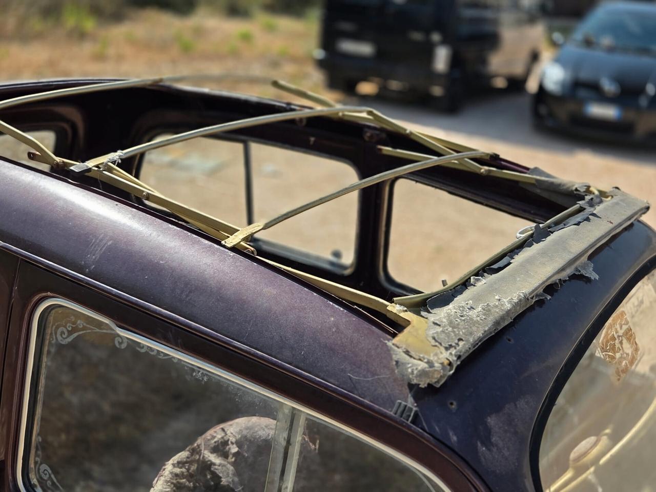 Fiat Topolino 500C BELVEDERE METALLICA -DA RESTAURO-