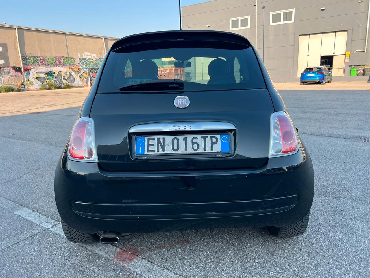 Fiat 500 1.2 Matt black