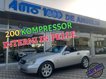 MERCEDES SLK 200 KOMPRESSOR 192 CV -CAMBIO MANUALE-INTERNI IN PELLE