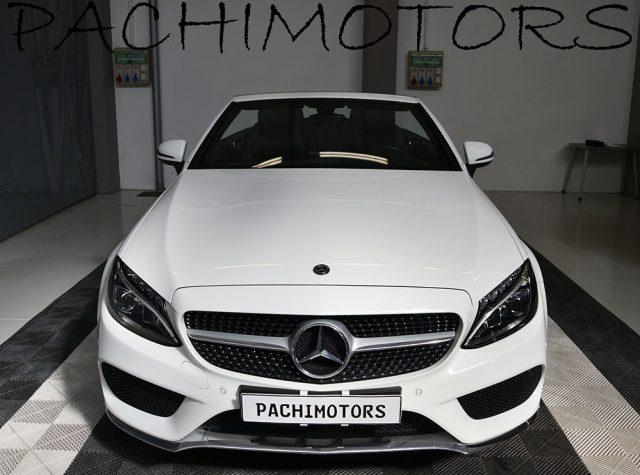 MERCEDES-BENZ C 180 Cabrio Premium Amg Automatica Capote Blu