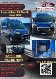 Peugeot Boxer 2.2 BlueHDi Cargo L2H2 Iva Compresa