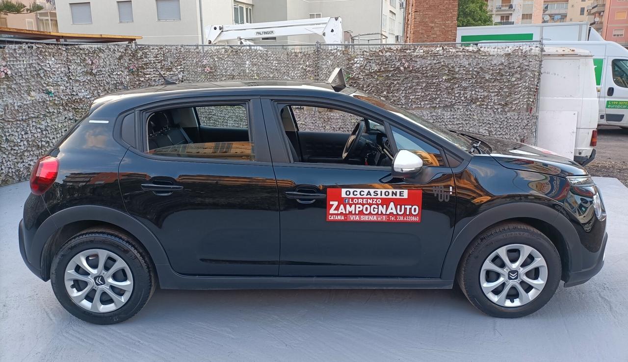 Citroen C3 PureTech 83 S&S 2024 KM24000 ZAMPOGNAUTO CT