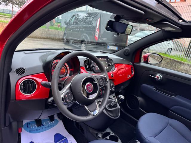 FIAT 500 C 1.0 Hybrid Red KM. 20.800
