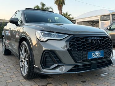 AUDI Q3 35TDI 150CV S-LINE IDENTITY BLACK TETTO PELLE NAVI