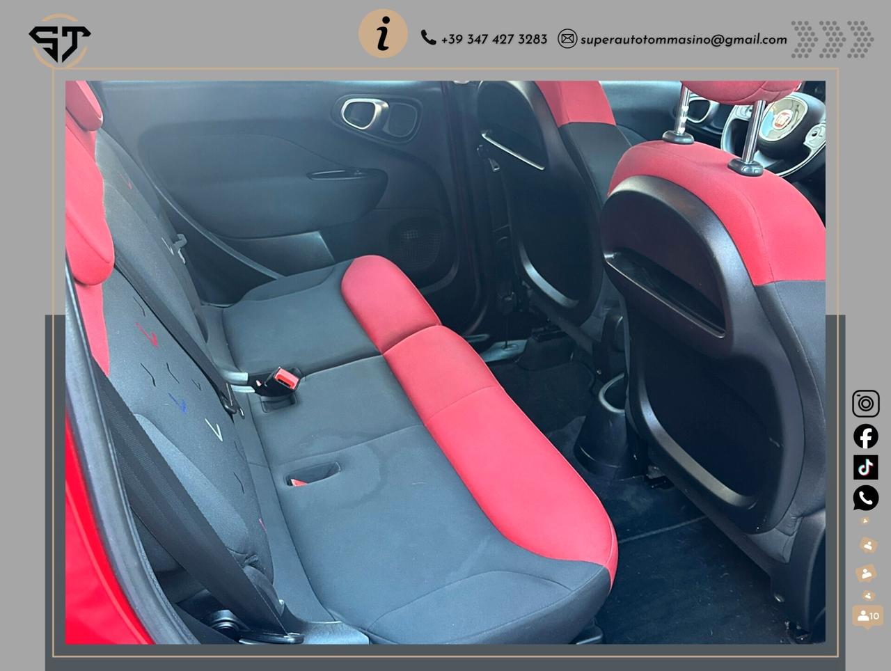 Fiat 500L 1.3 MJ 95 CV Cambio aut Garanzia 12 mesi