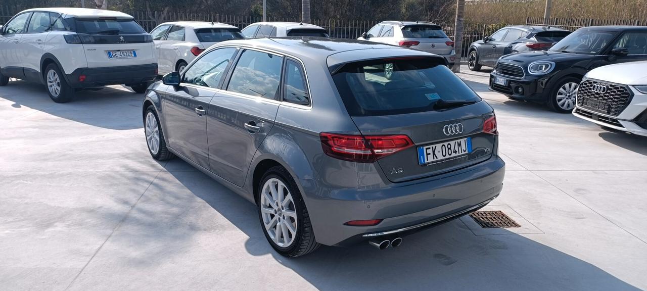 Audi A3 SPB 2.0 TDI Design 150cv