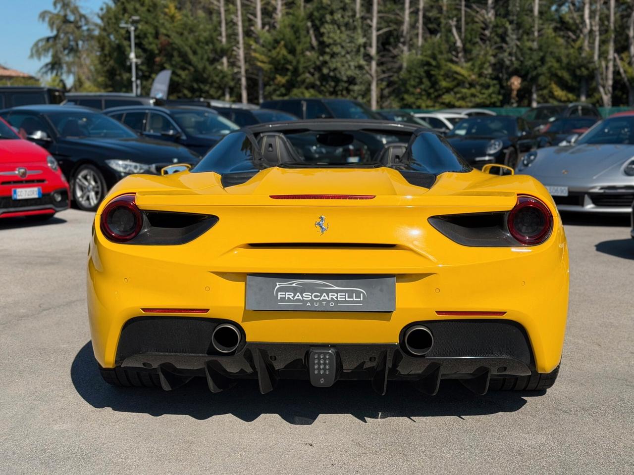 Ferrari 488 Spider/pack carbonio/lift/dispaly passeggero/unica!!!!