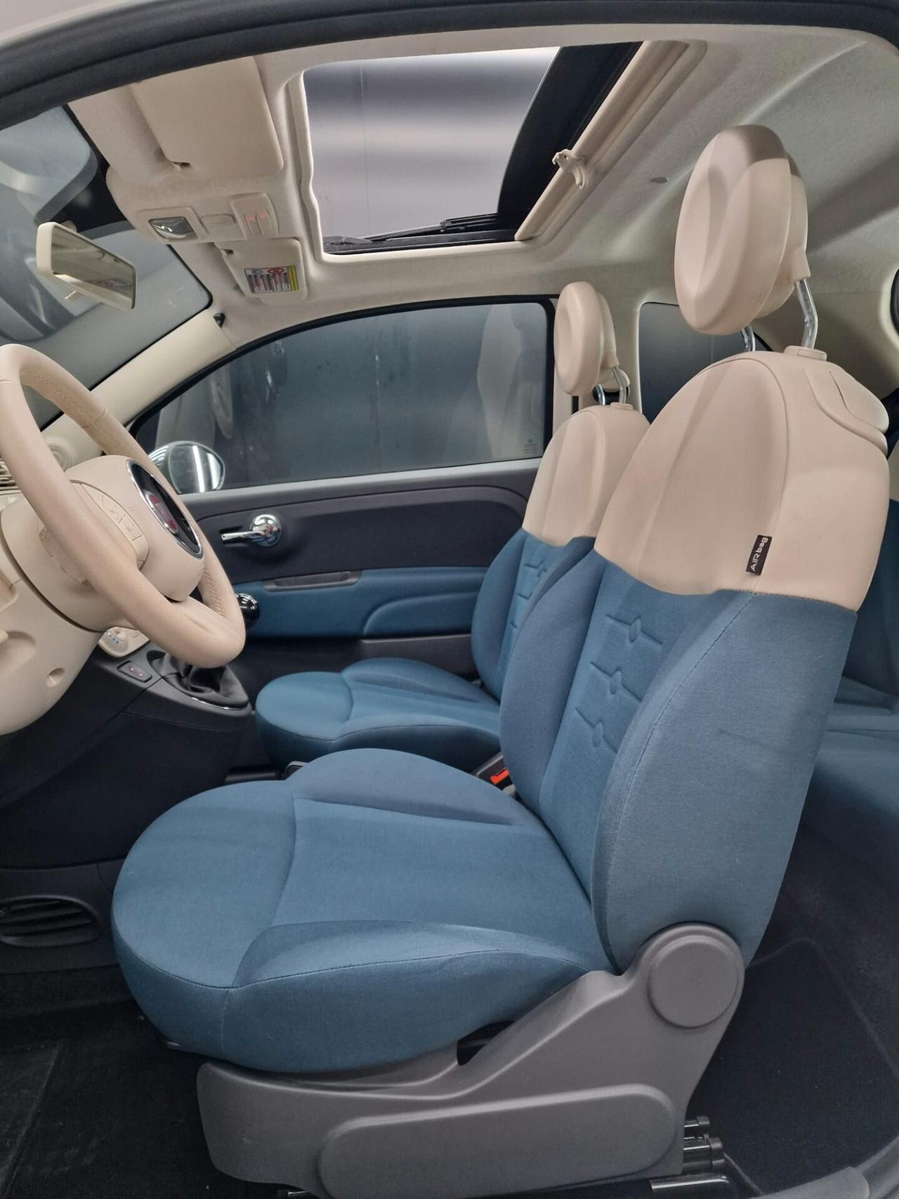 Fiat 500 0.9 TwinAir Turbo 85cv Tetto Apribile