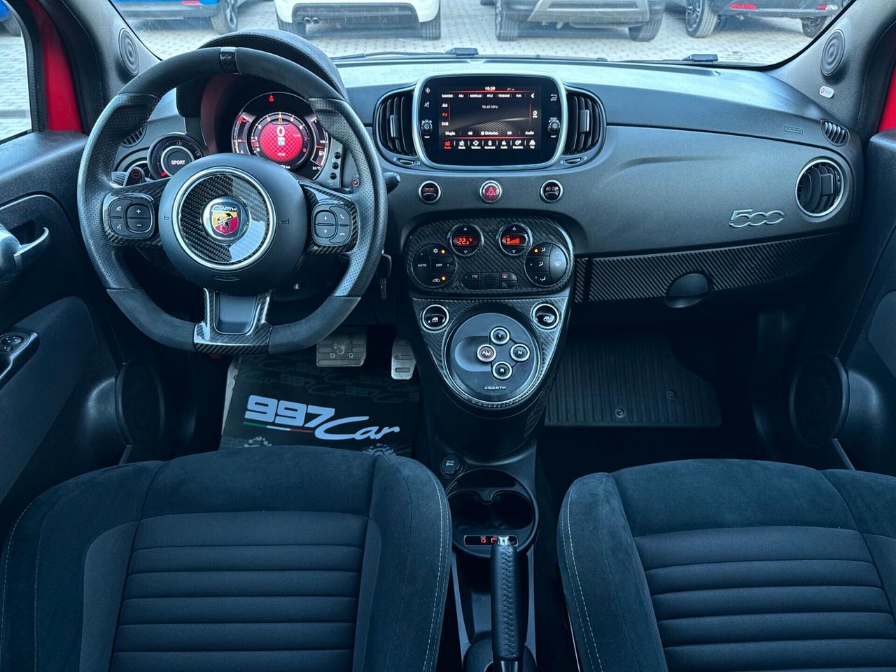 Abarth 595 1.4 Turbo T-Jet 180 CV Competizione SABELT CARBONIO FULL MTA