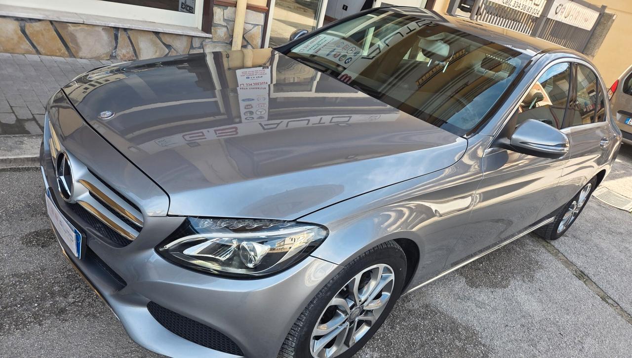 MERCEDES C220 2.2 170 CV LED FULL OPT KM CERTIF