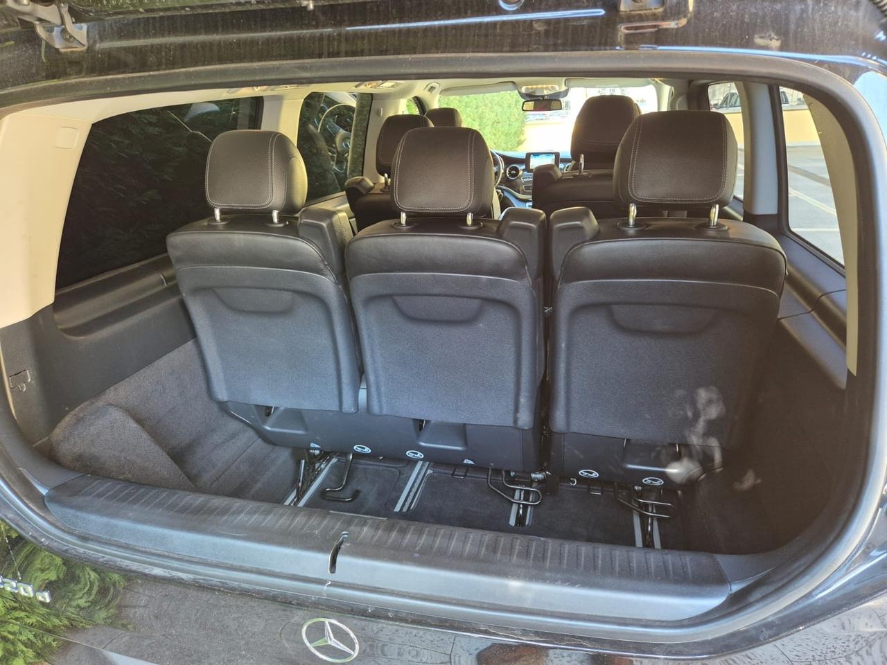 Mercedes-benz V 250 V Long 220 d AMG Line Premium 7 posti PELLE auto