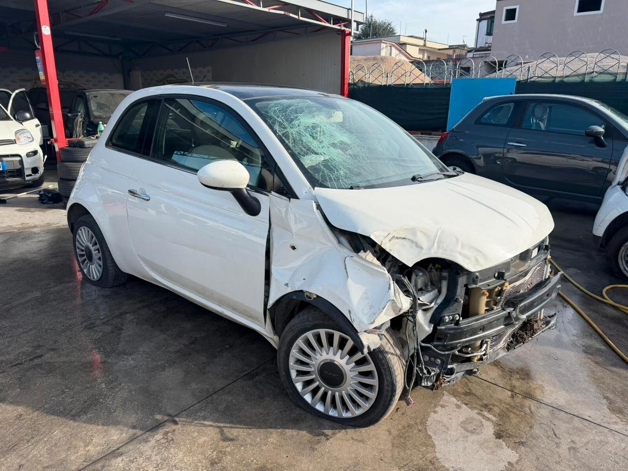 Fiat 500 1.2 sinistrato - 2013