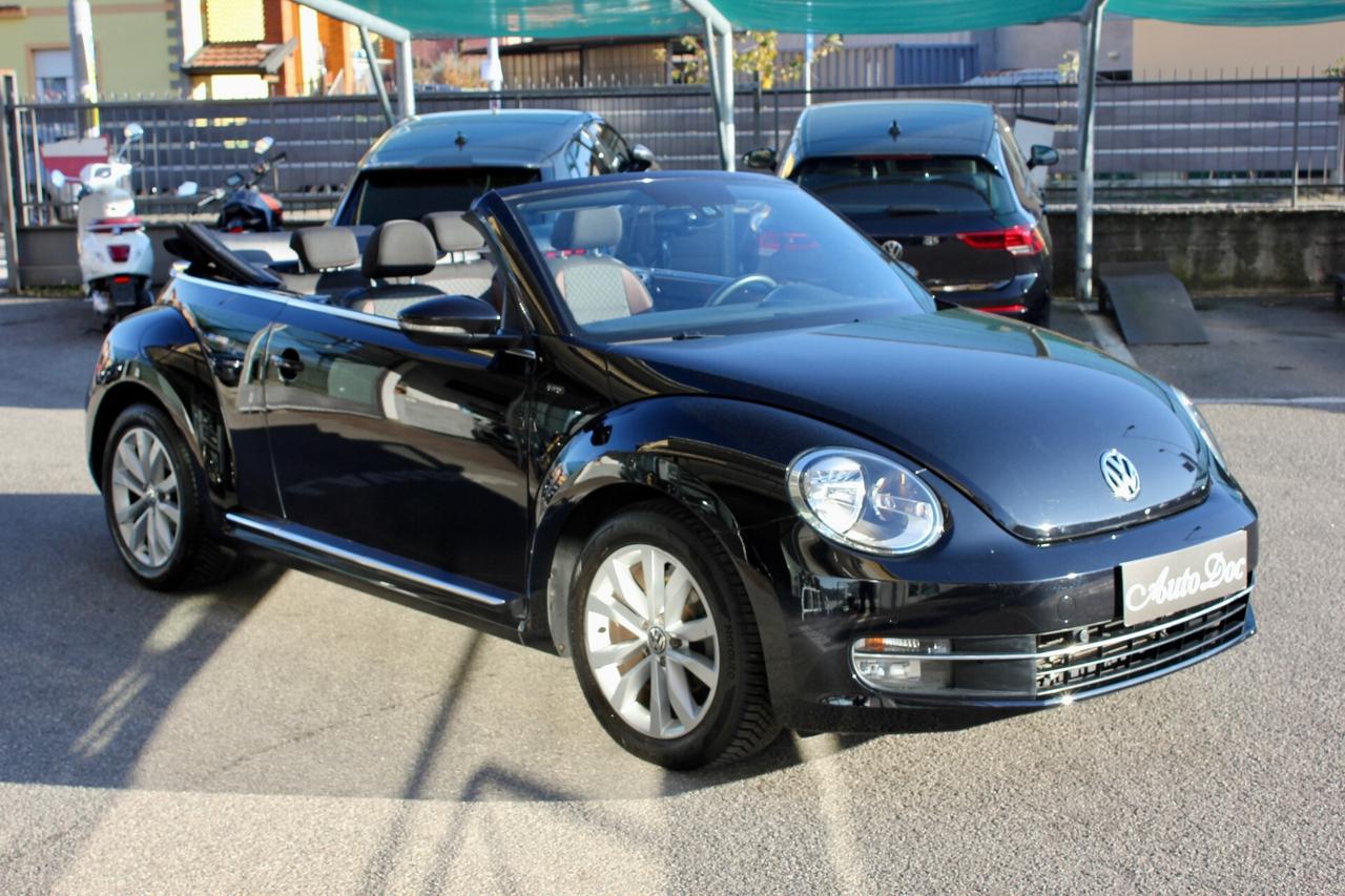 Volkswagen Maggiolino Cabrio 1.2 TSI DSG 105CV NAVY SENSORI