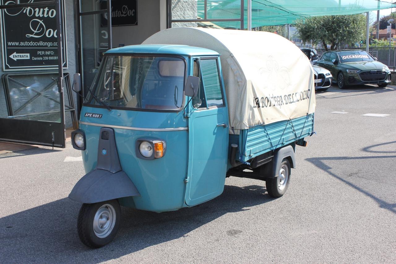 Piaggio Apecar CASSONE CON TELONE