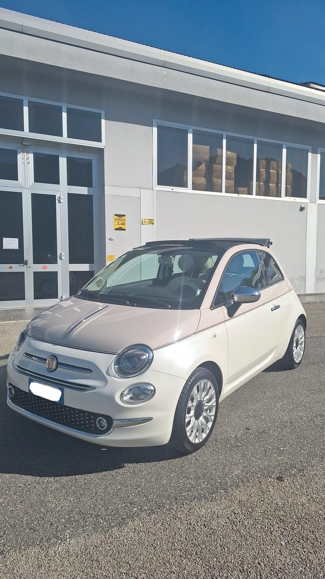 Fiat 500 C 1.3 Multijet 95 CV 60°-UNIPRO-KM 5.700--PARI AL NUOVO-SOLO 560 ESEMPLARI