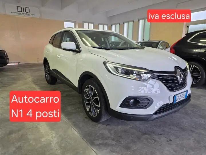 Renault Kadjar 1.5 blue dci 115cv AUTOCARRO 4 posti VAN N1