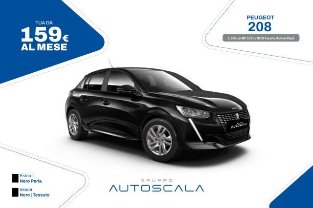 PEUGEOT 208 1.5 BlueHDi 100cv S&S 5 porte Active Pack