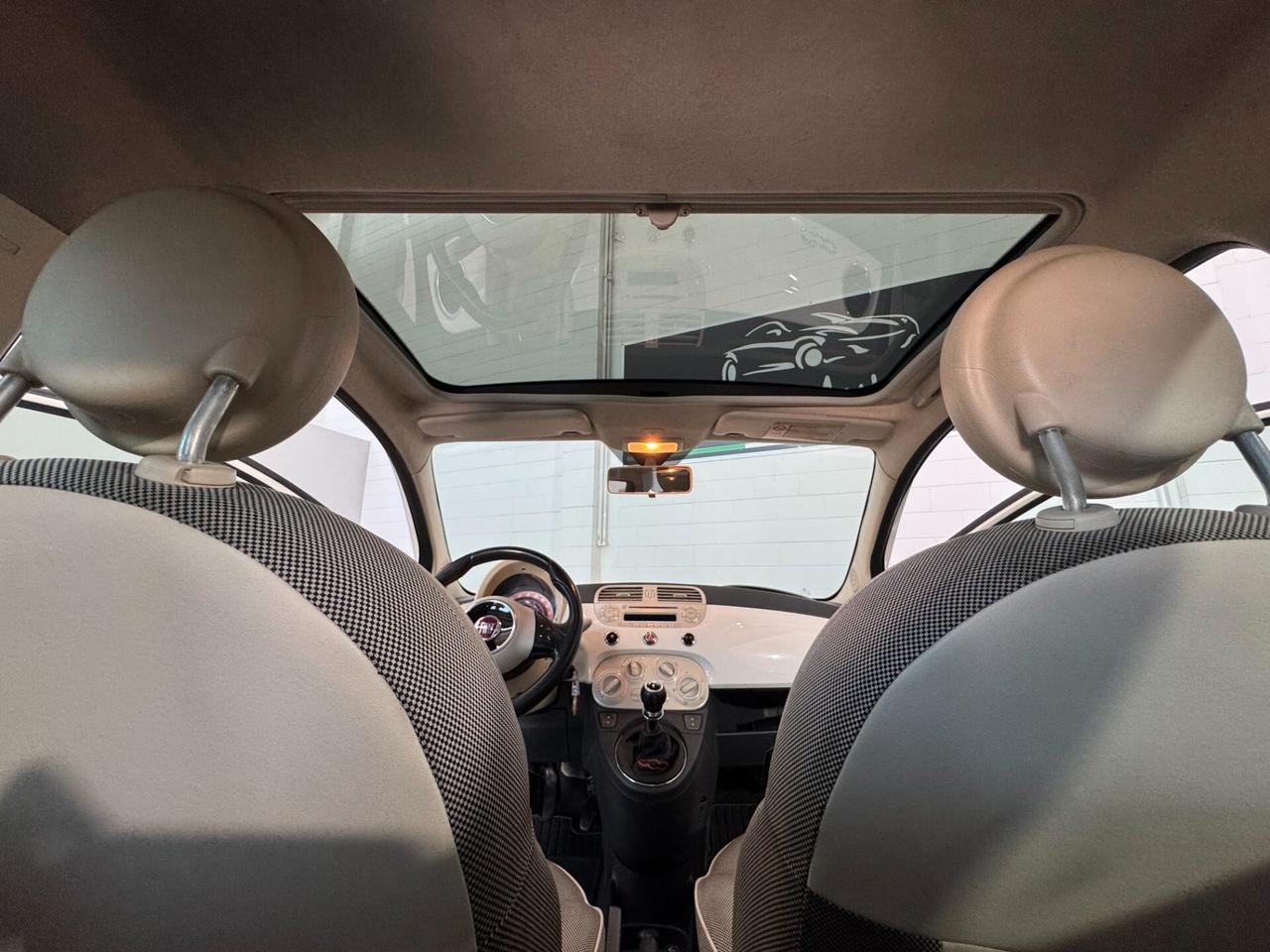 Fiat 500 1.2cc 69cv Tetto Panoramico Clima+Bluetooth OK Neopatentati