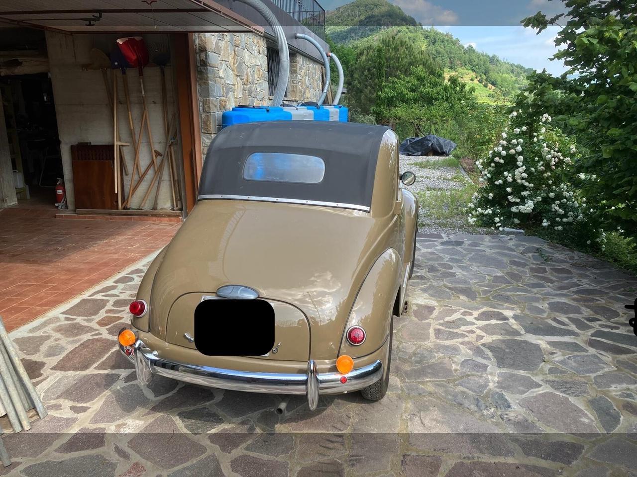 Fiat topolino cabrio