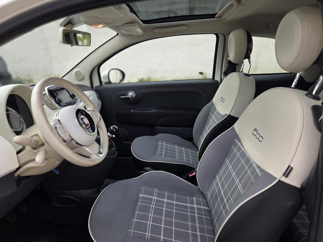 FIAT 500 1.2 69CV EASY POWER LOUNGE ANNO 2018