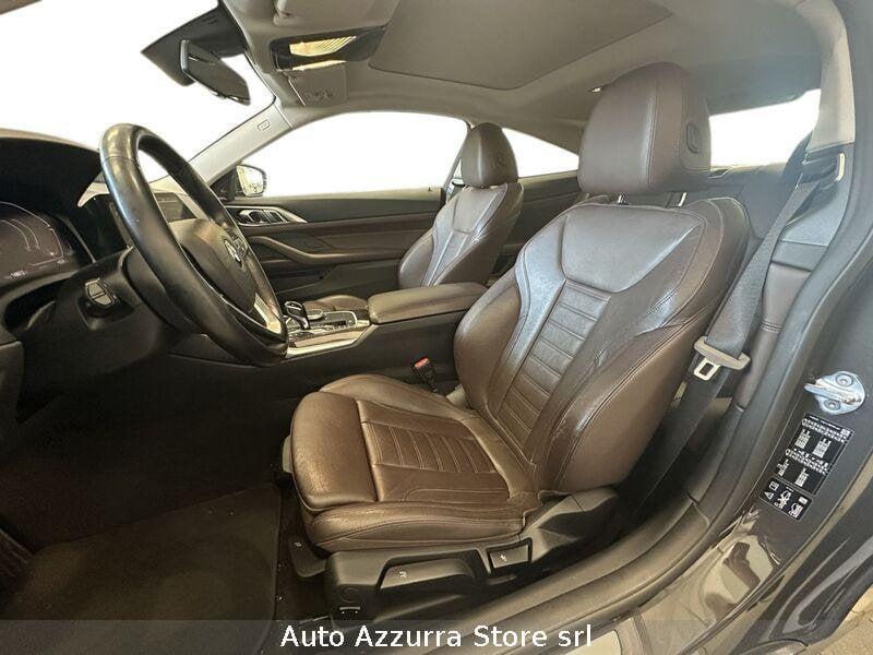 BMW Serie 4 430d Coupe mhev 48V xdrive Msport auto *TETTO, HARMAN KARDON, PROMO AZZURRA*