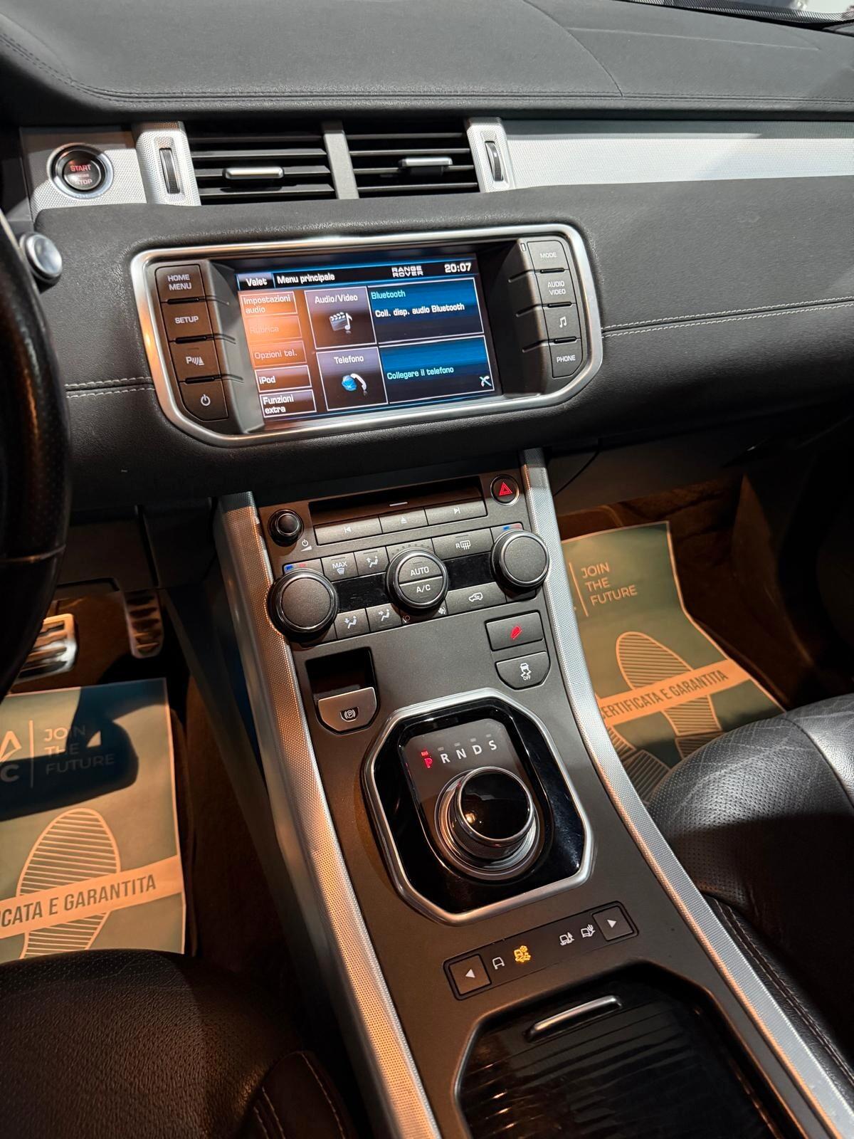 Land Rover Range Evoque Dynamic+4x4+Pelle+Meridian