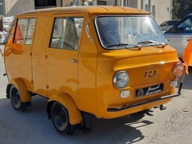 FIAT 500 DRAISINA MOTOCARRELLO NUMERO 24 SU 50 PRODOTTE