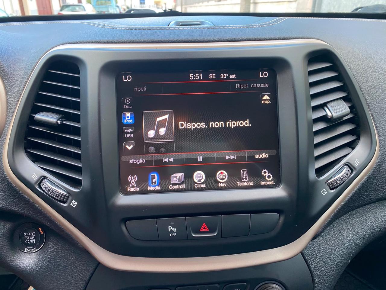 JEEP CHEROKEE LIMITED CAM Navy 2015