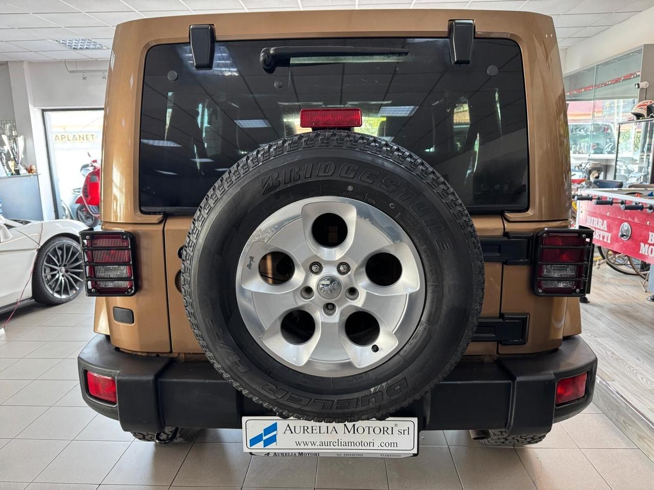 Jeep Wrangler Unlimited 3.6 V6 Sahara Auto PERFETTA MAI FUORISTRADA FULL OPTIONAL