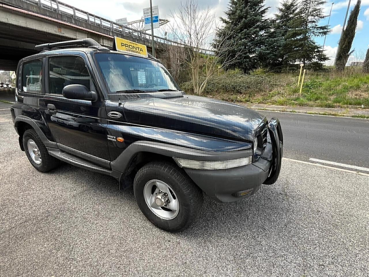 SSANGYONG KORANDO 2 SERIE 2.9 TURBODIESEL ELX - GANCIO TRAINO