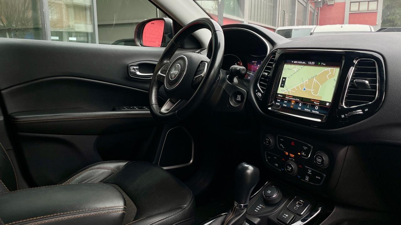 JEEP COMPASS 2.0 4WD 140CV GANCIO TRAINO -FULL LED, PELLE, NEOPATENTATI