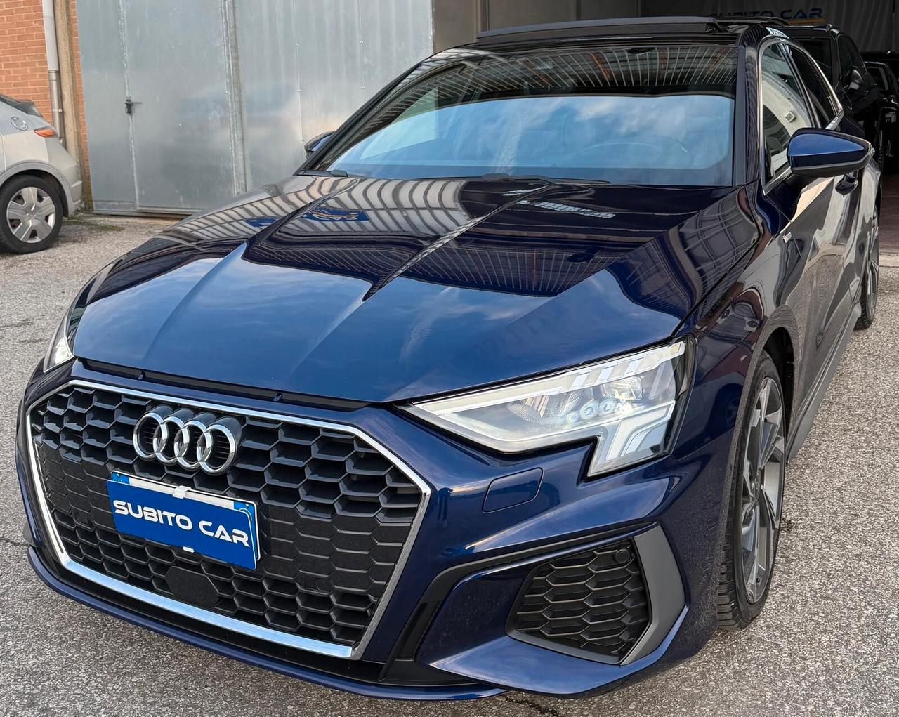 Audi A3 SPB 35 TDI S tronic line edition TETTO APRIBILE INTERNI PELLE E ALCANTARA S-LINE