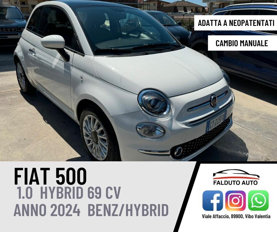 Fiat 500 1.0 Hybrid Dolcevita