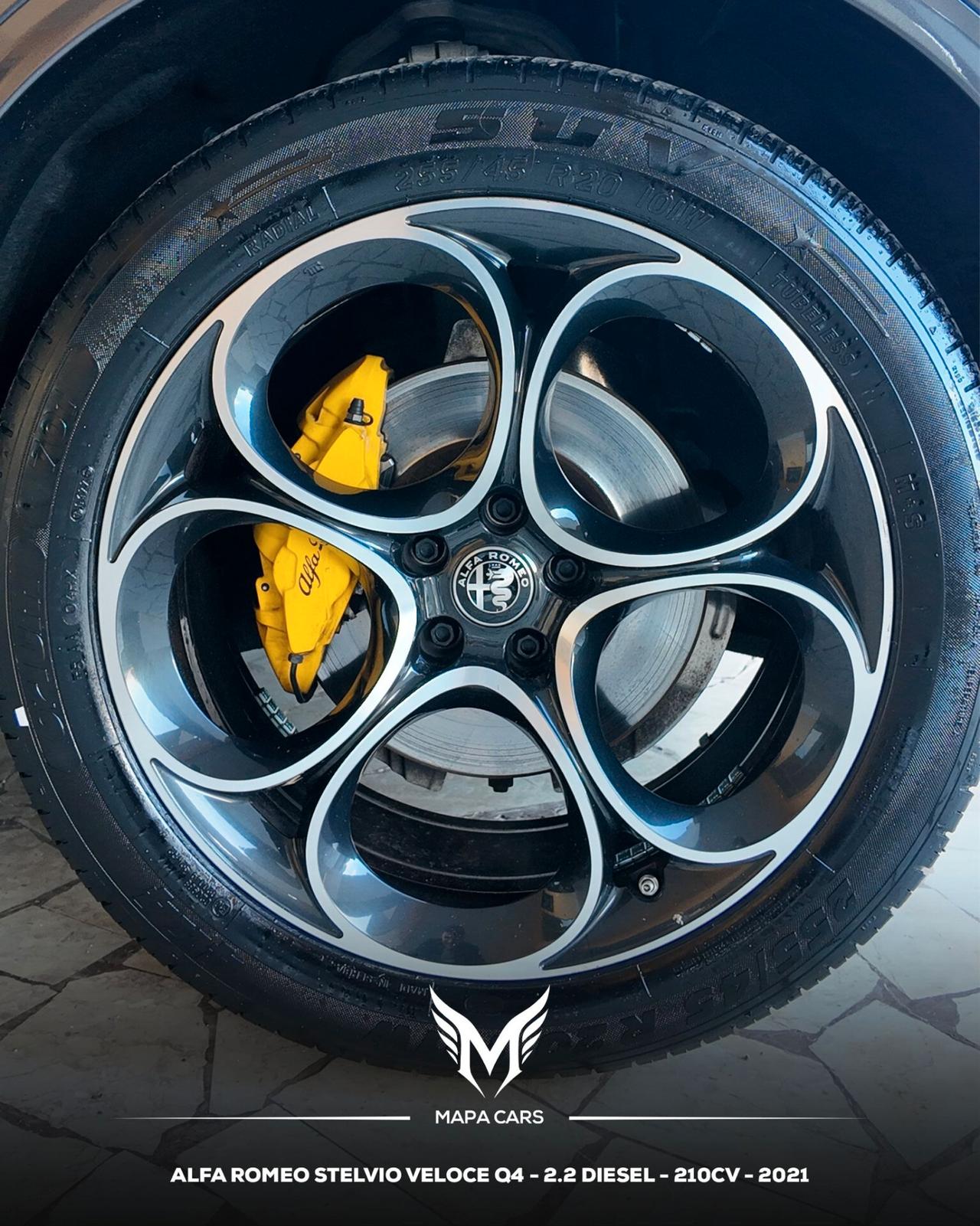 Alfa Romeo Stelvio 2.2 Turbodiesel 210 CV AT8 Q4 Veloce