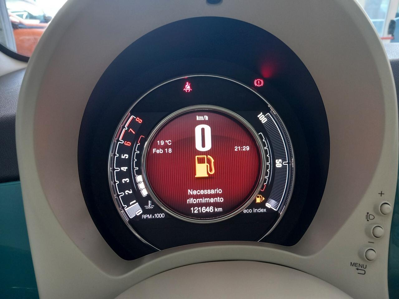 Fiat 500 anno 2017 1.2 benzina 120 mila km