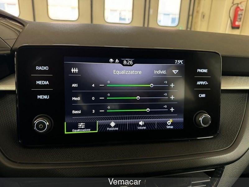 Skoda Fabia 1.0 TSI 95CV Ambition! 29M. KM,SENS PARK FRENATA ASS.CAR PLAY