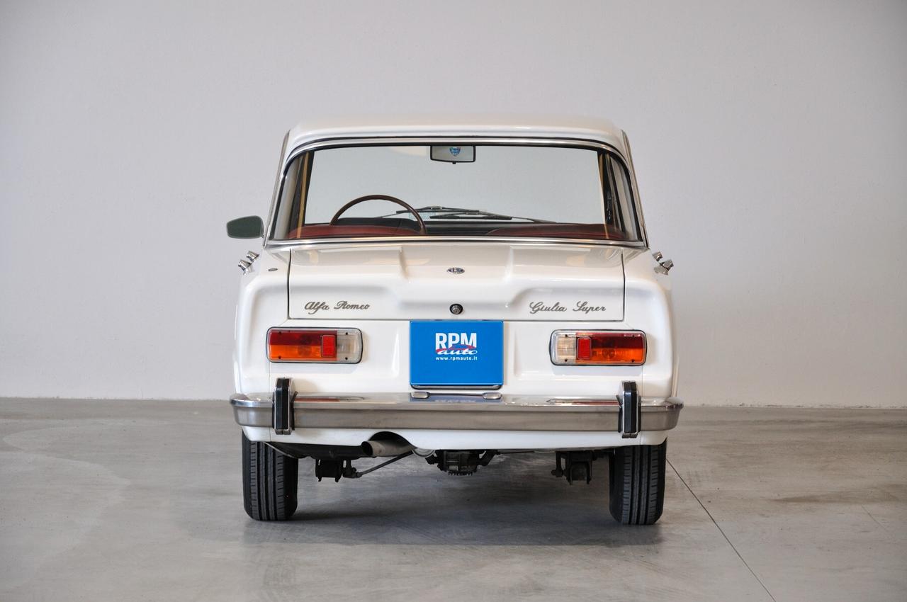 Alfa Romeo Giulia Super Biscione 1600 ASI ORO immacolata