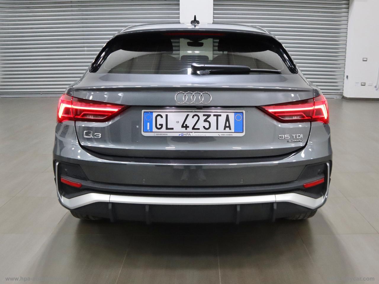 AUDI Q3 SPORTBACK 2.0TDI Quattro S-LINE MATRIX LED NAVI ACC RETROCAMERA