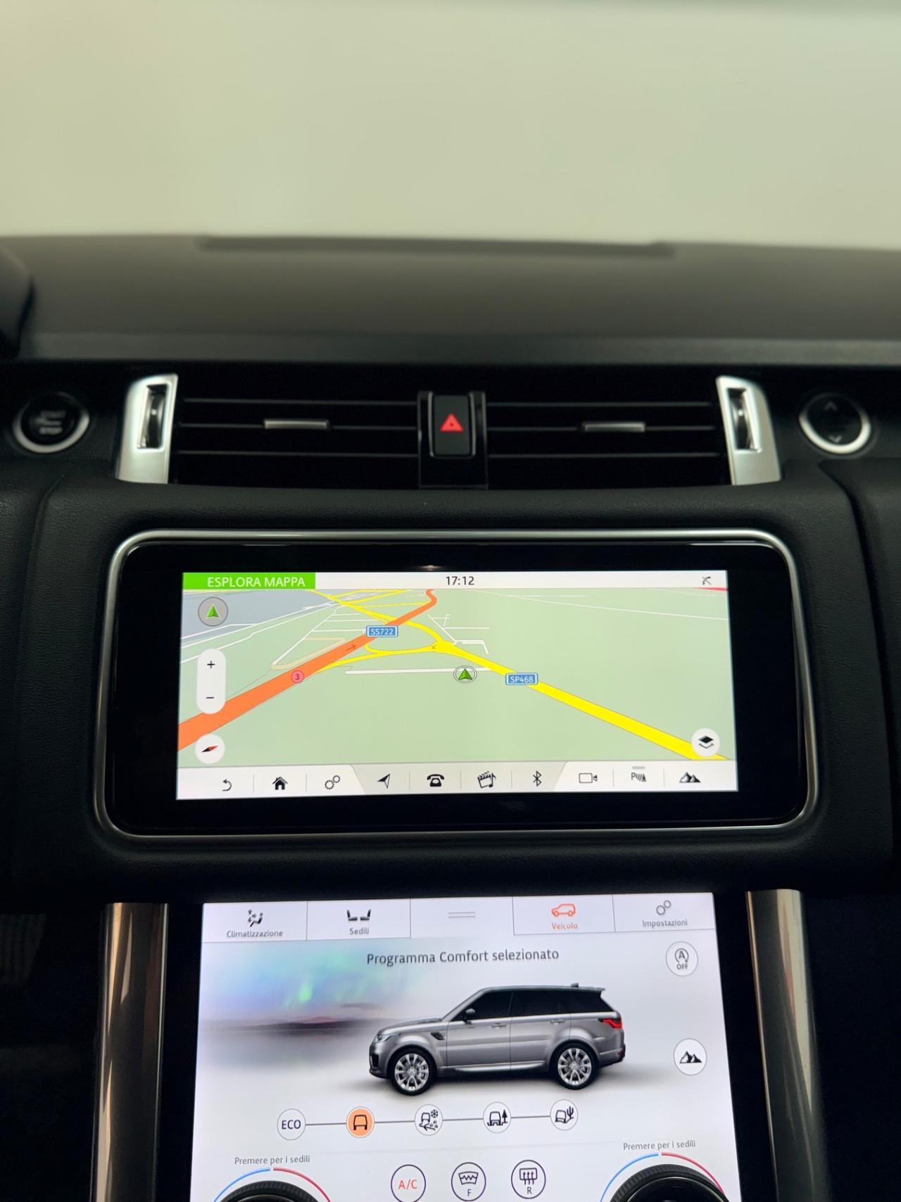 Land Rover Range Sport 3.0D L6 249 CV HSE Dynamic Stealth 12/2021 EURO 6D TEMP