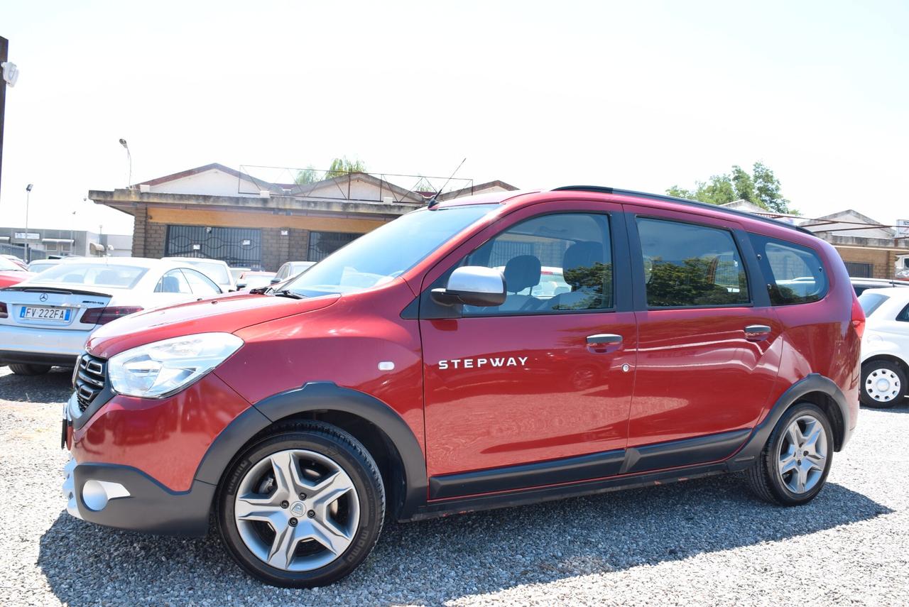 Dacia Lodgy 7 POSTI Stepway 1.5dCi 115CV FULL NAVI SENSORI CRUISE BT
