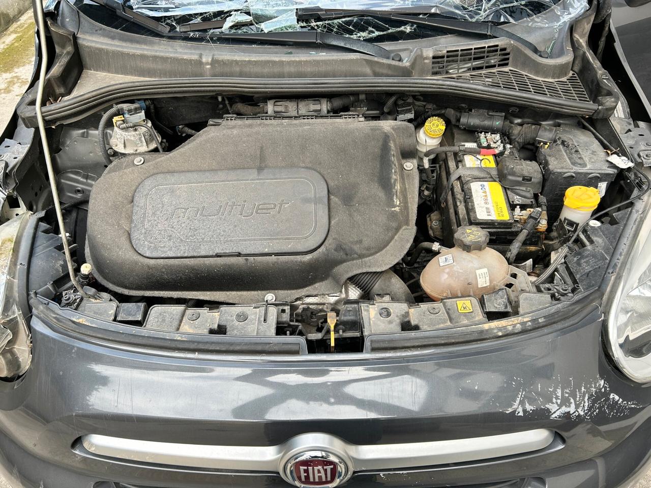 Fiat 500X 1.3 MJT 95CV - 2016 Incidentata